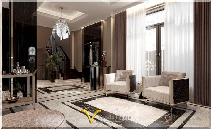 Thiết kế Nội thất Biệt thự Luxury Nam Cường – Hà Nội